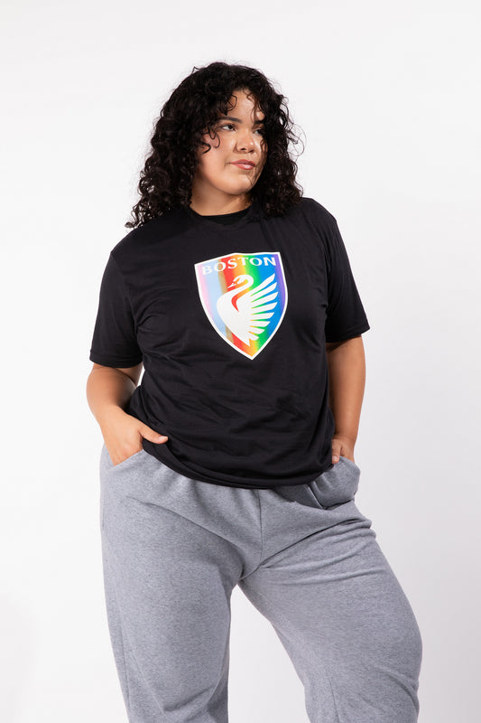 Boston Legacy FC Hand-Blended Pride Sueded Tee