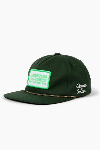 Boston Legacy FC Chowdah and Soccer Flat Brim
