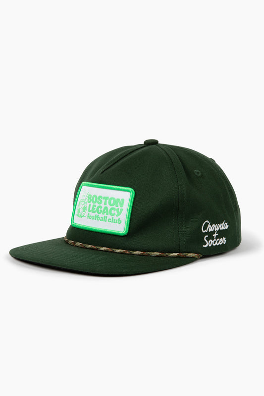 Boston Legacy FC Chowdah and Soccer Flat Brim