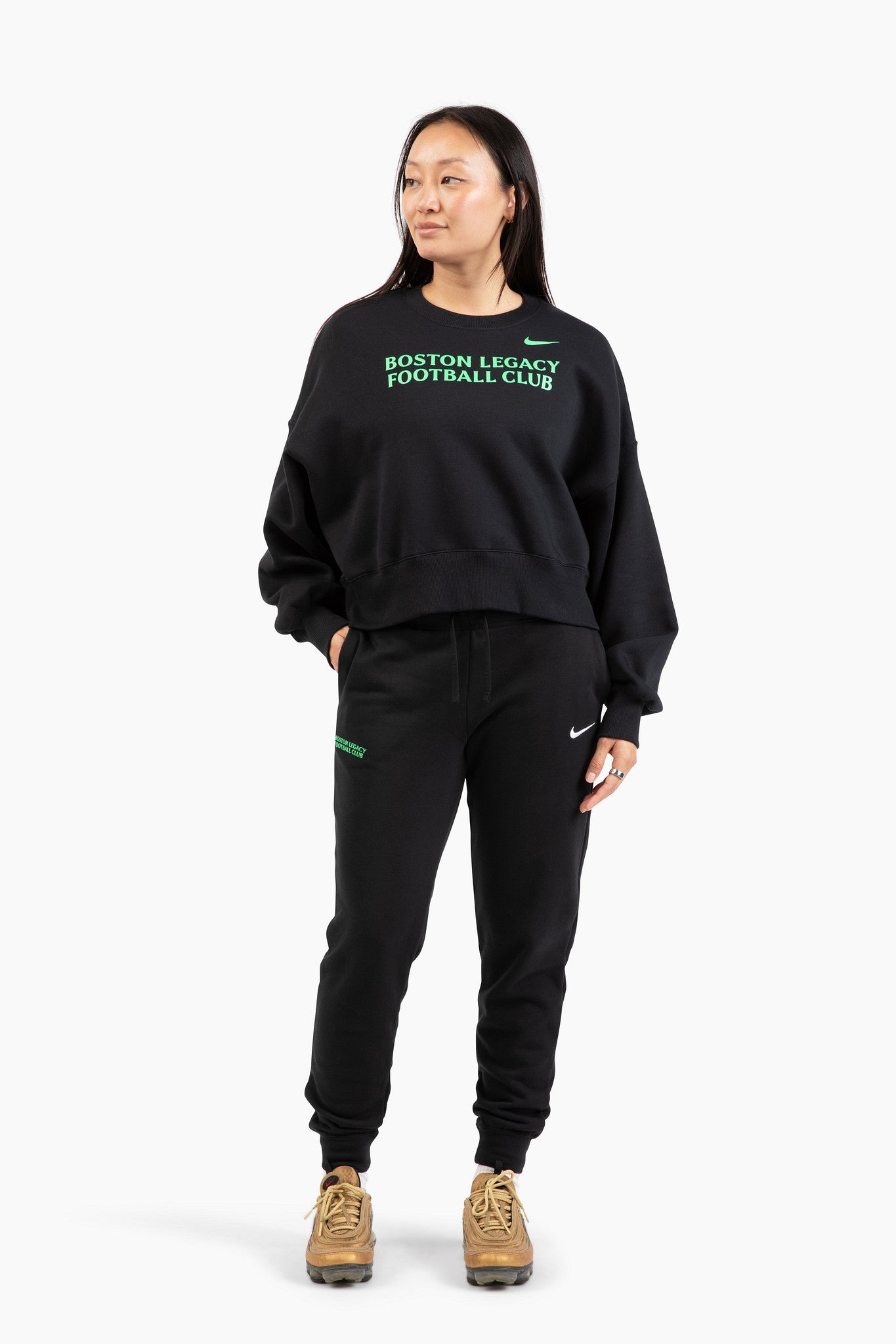 Boston Legacy FC Nike Phoenix Fleece Crewneck