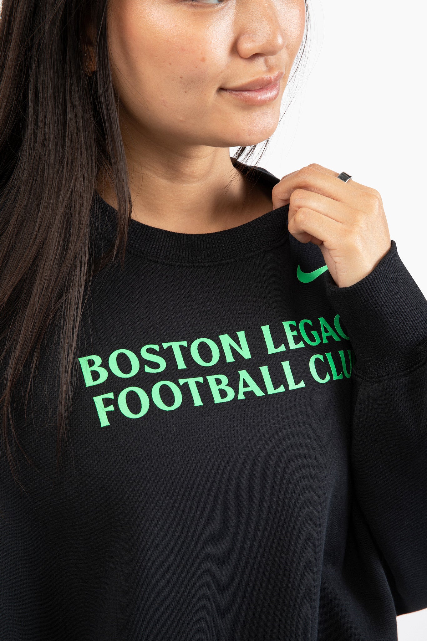 Boston Legacy FC Nike Phoenix Fleece Crewneck