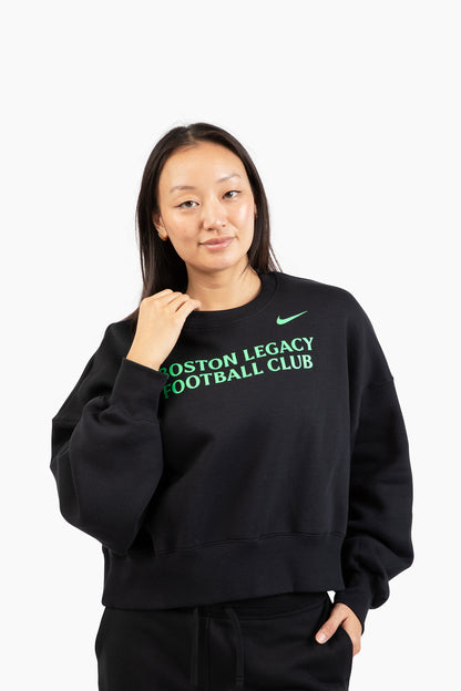 Boston Legacy FC Nike Phoenix Fleece Crewneck
