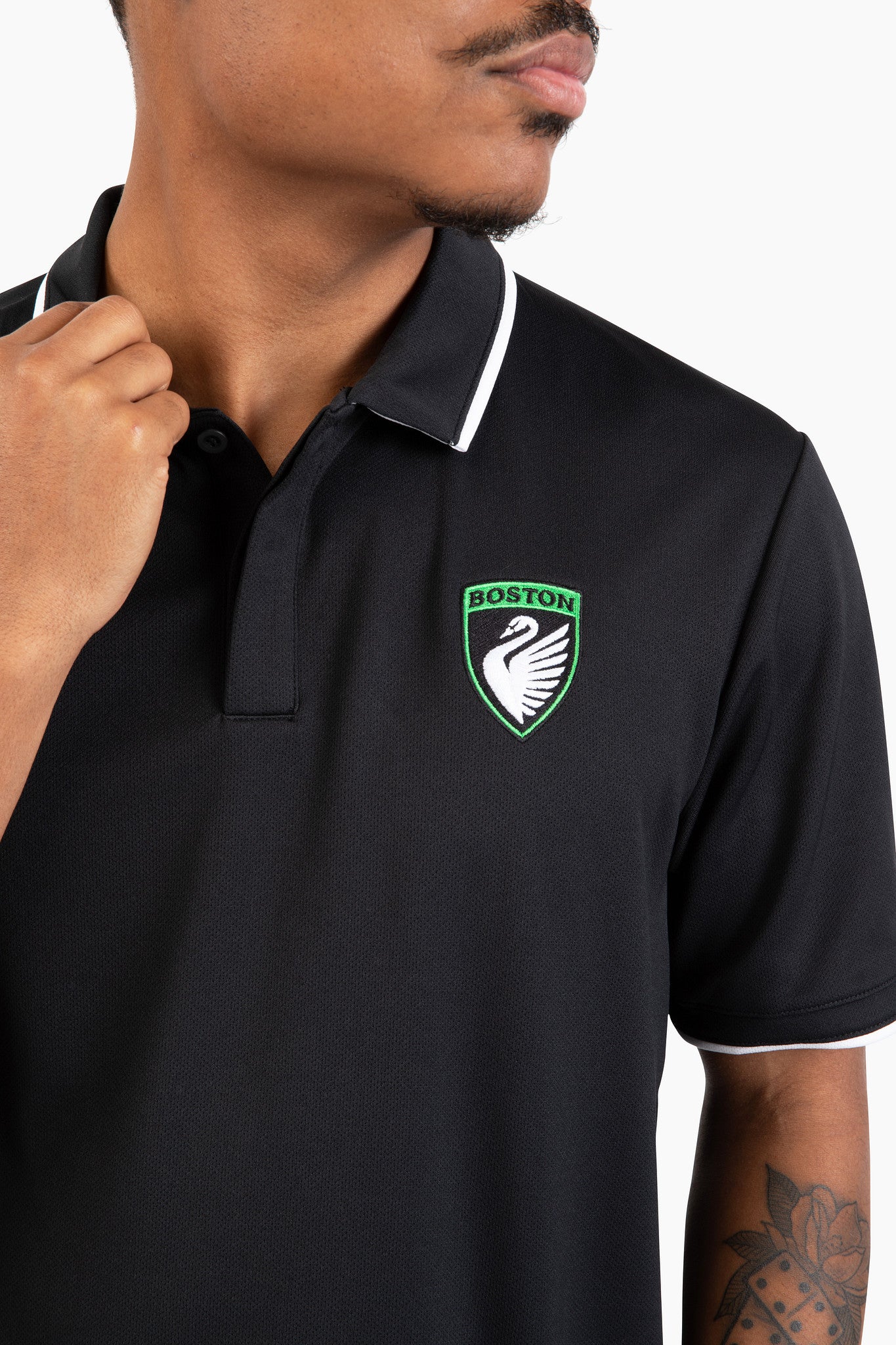 Boston Legacy FC Nike Dri-FIT UV Collegiate Polo