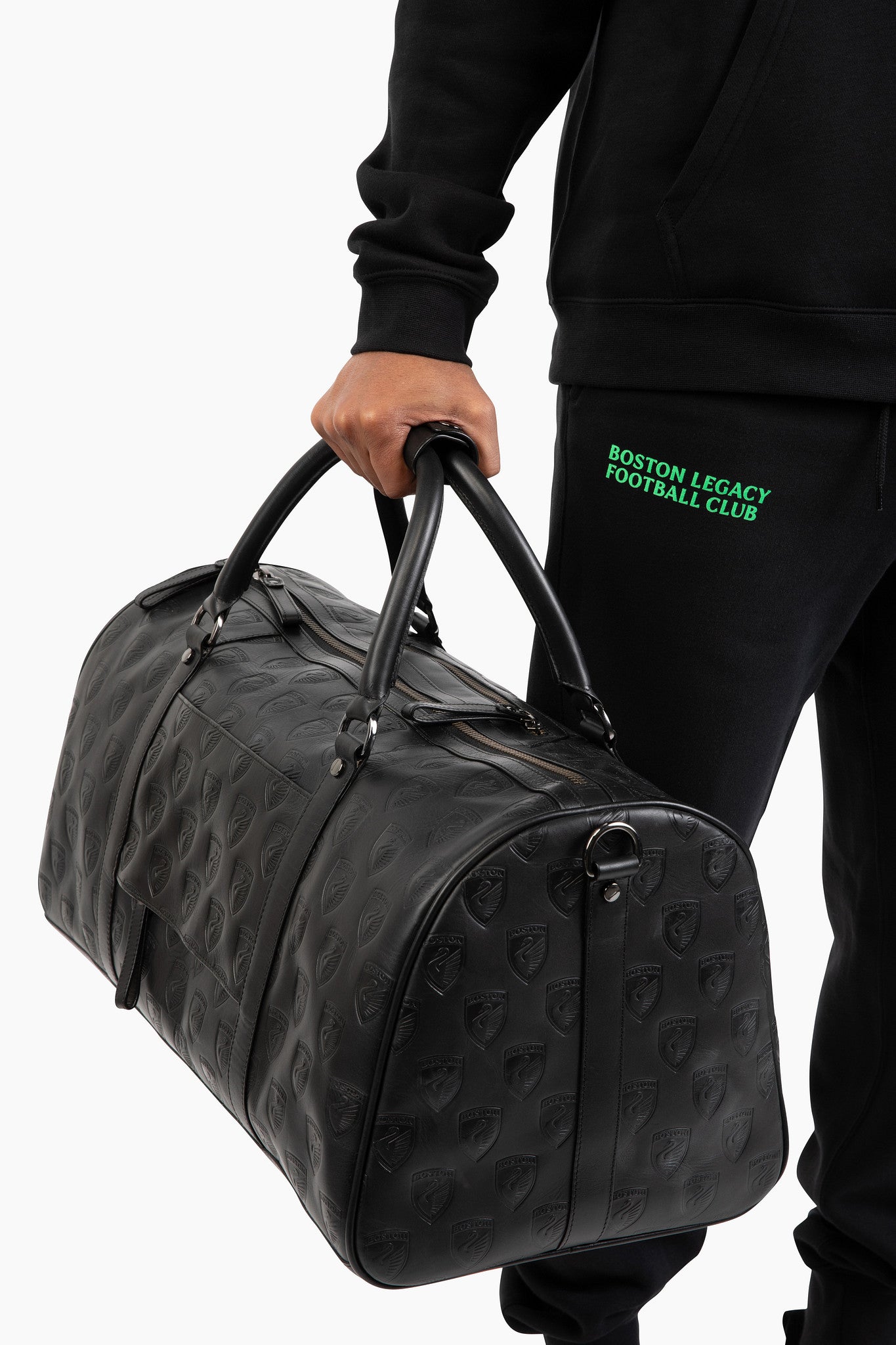 Boston Legacy FC Leather Duffel Bag