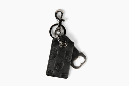 Boston Legacy FC Leather Key Chain Bottle Opener