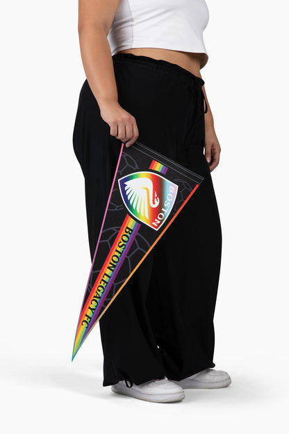 Boston Legacy FC Pride Pennant