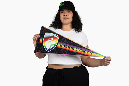 Boston Legacy FC Pride Pennant